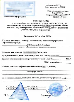 Купить справку для учебы в Москве закрыть пропуски